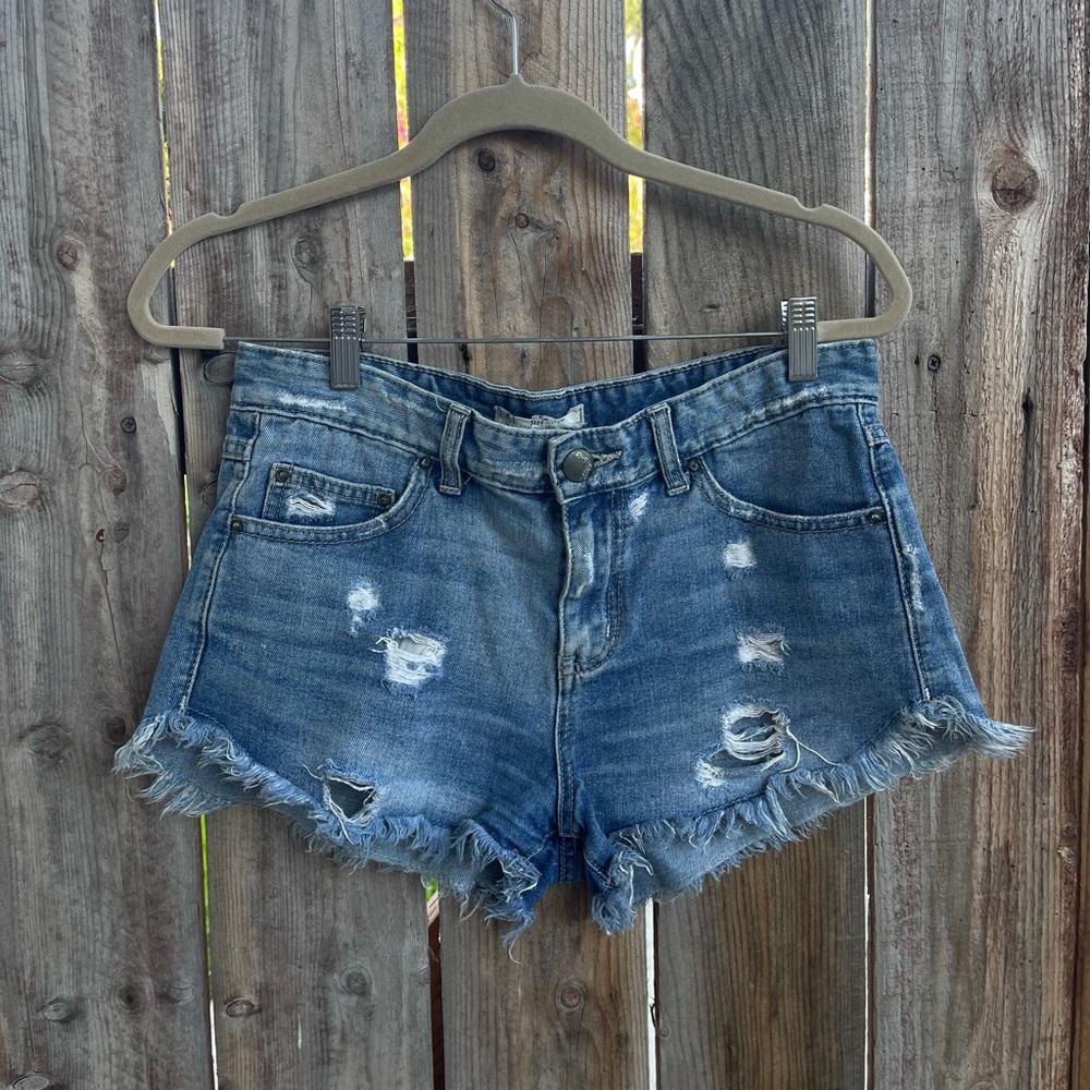 Free People Denim Shorts